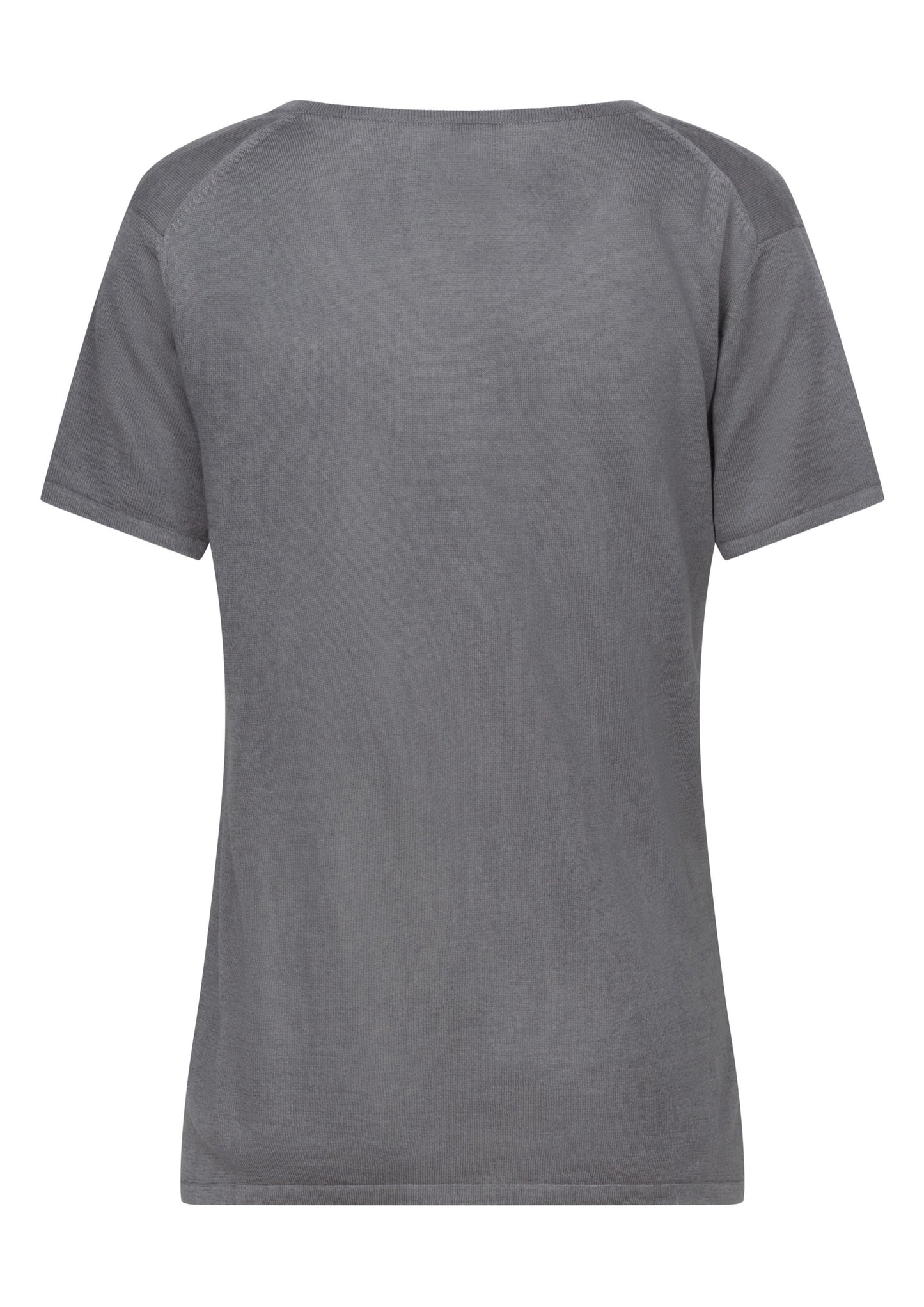 Short Sleeve Silk & Cashmere T-shirt