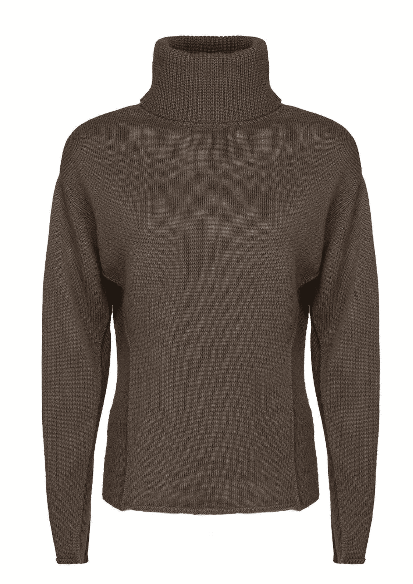 Thick, Premium Wool & Cashmere Roll Neck Jumper