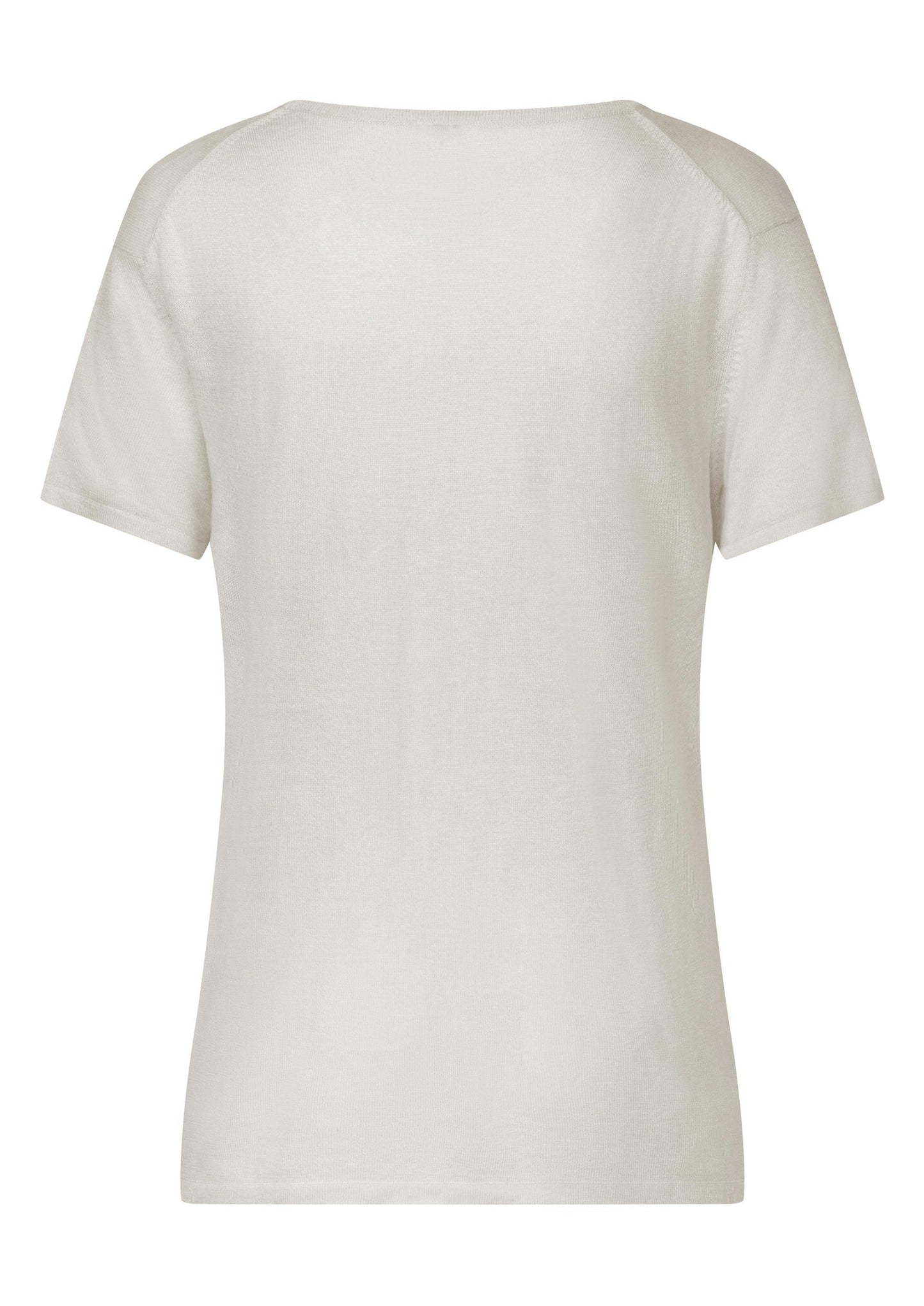 Short Sleeve Silk & Cashmere T-shirt