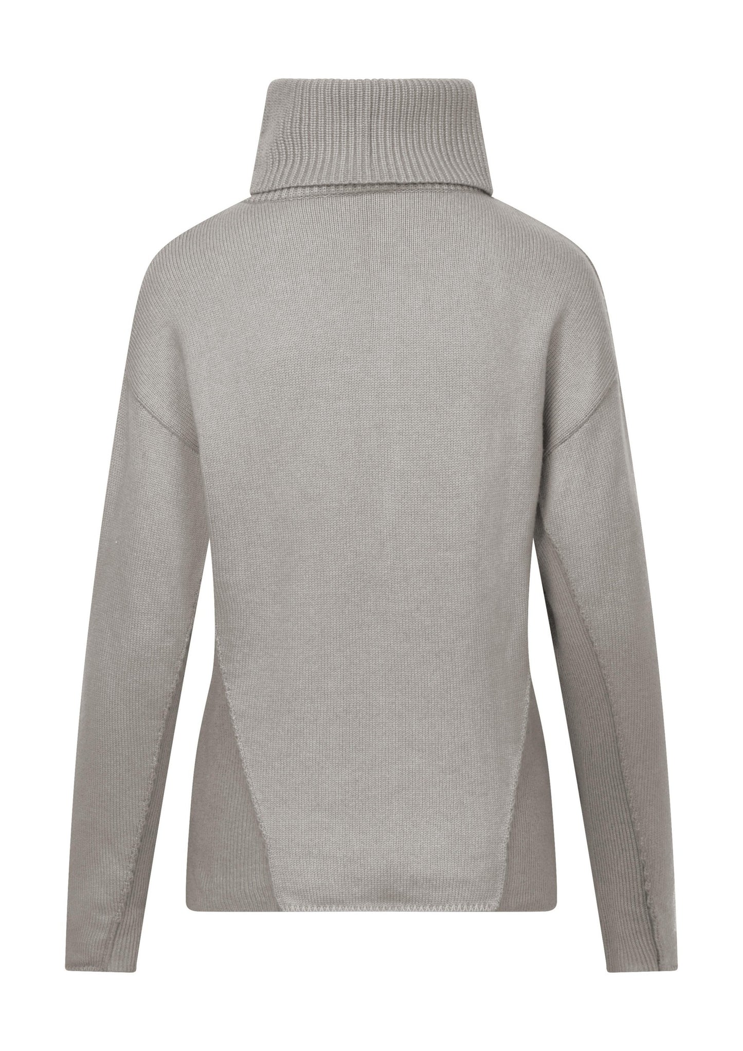 Thick, Premium Wool & Cashmere Roll Neck Jumper