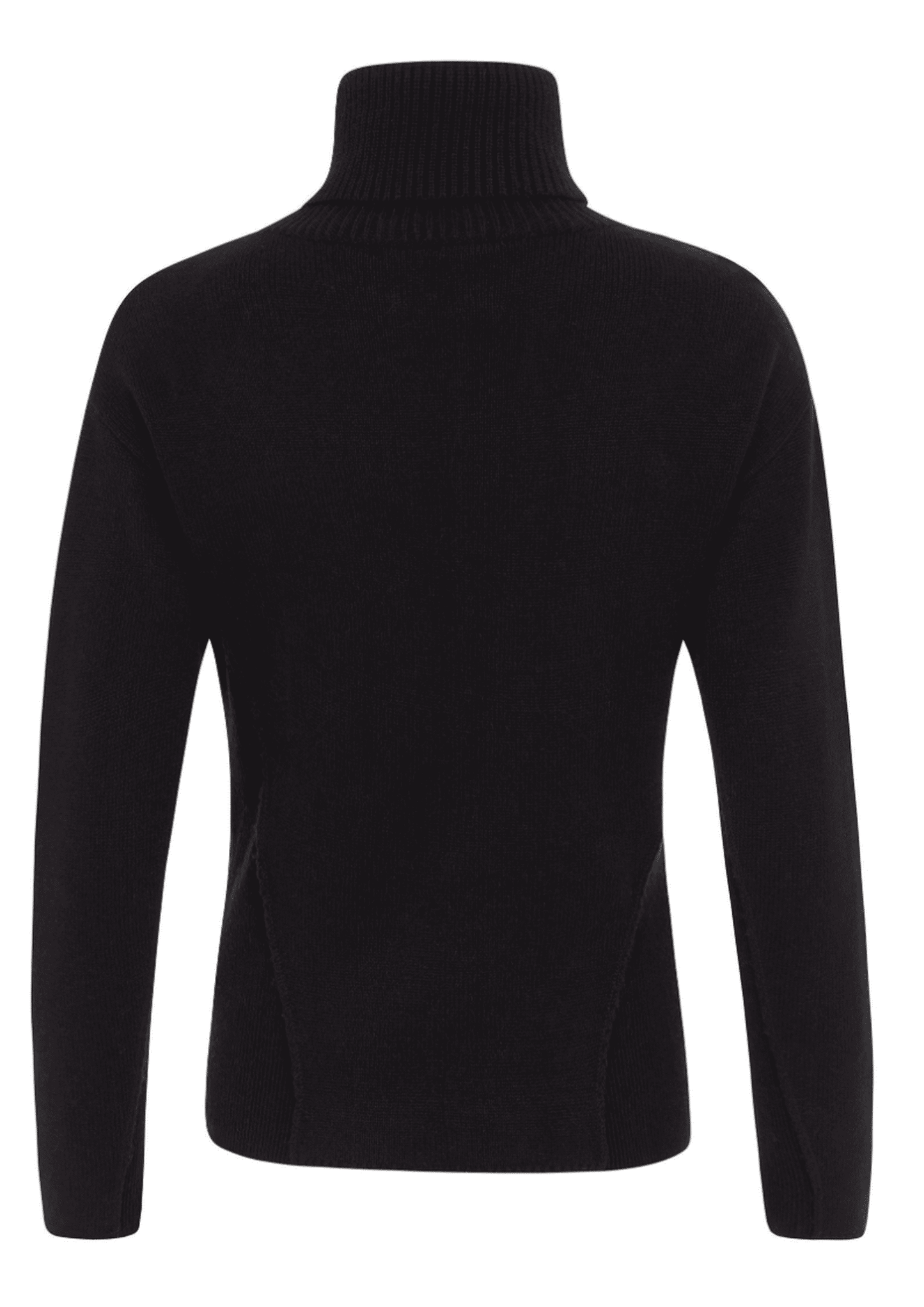 Thick, Premium Wool & Cashmere Roll Neck Jumper