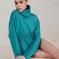 Thick, Premium Wool & Cashmere Roll Neck Jumper