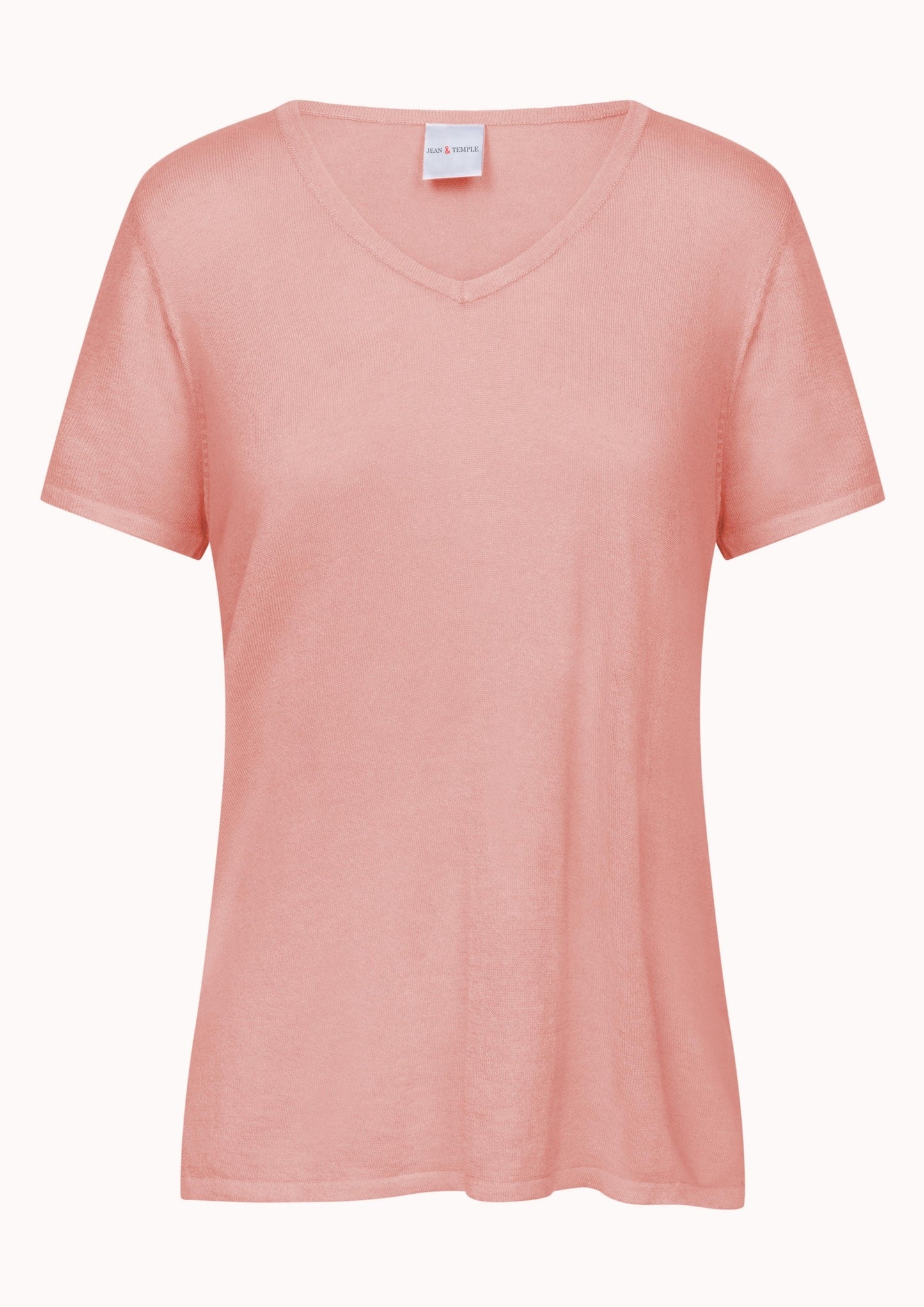 Short Sleeve Silk & Cashmere T-shirt