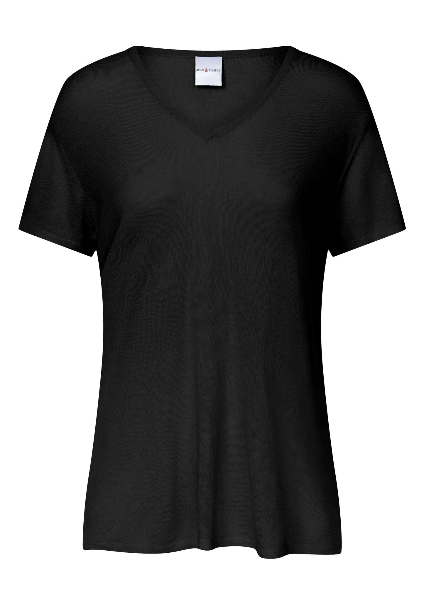 Short Sleeve Silk & Cashmere T-shirt