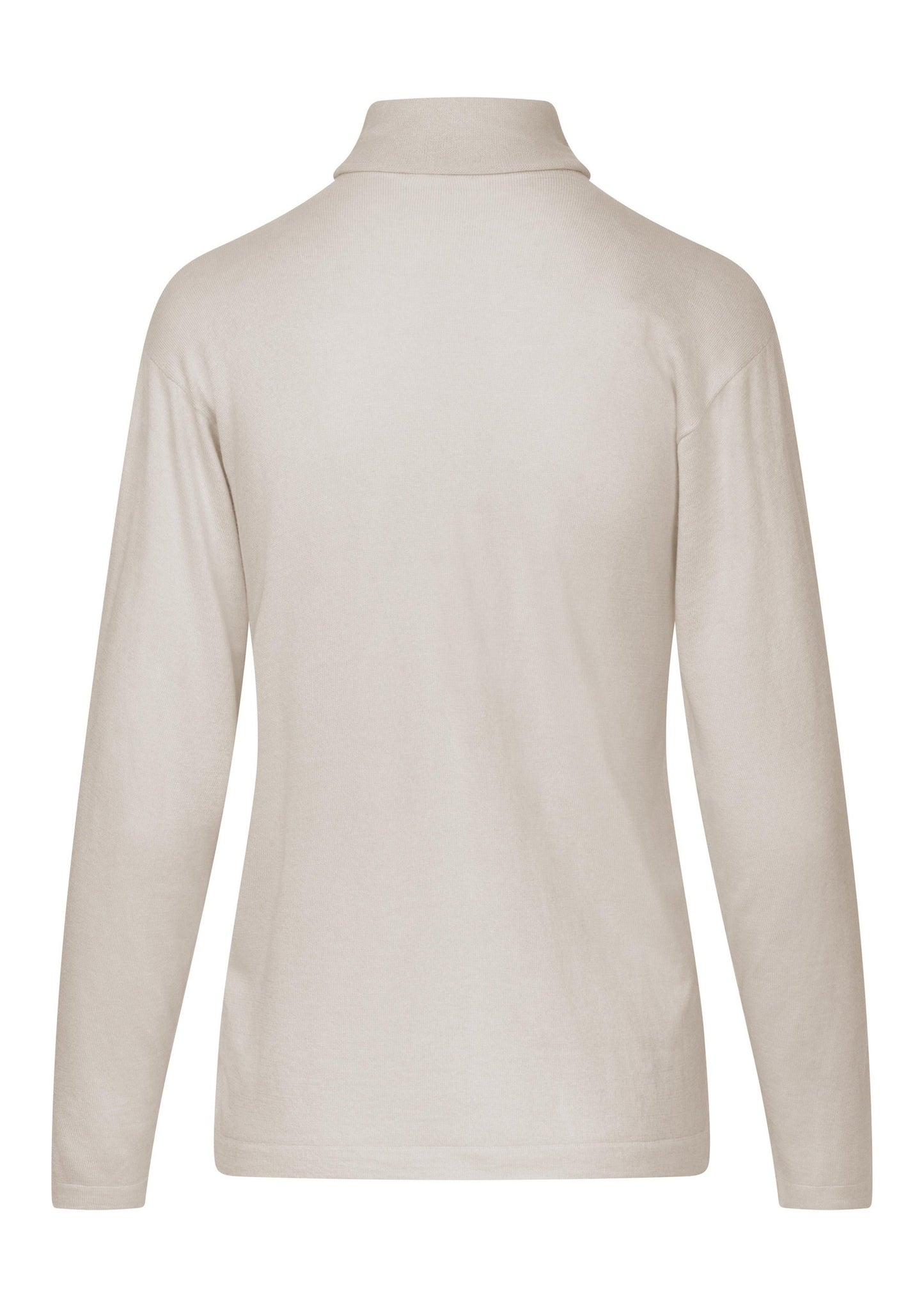 Ultra Thin, Silk & Cashmere Roll Neck