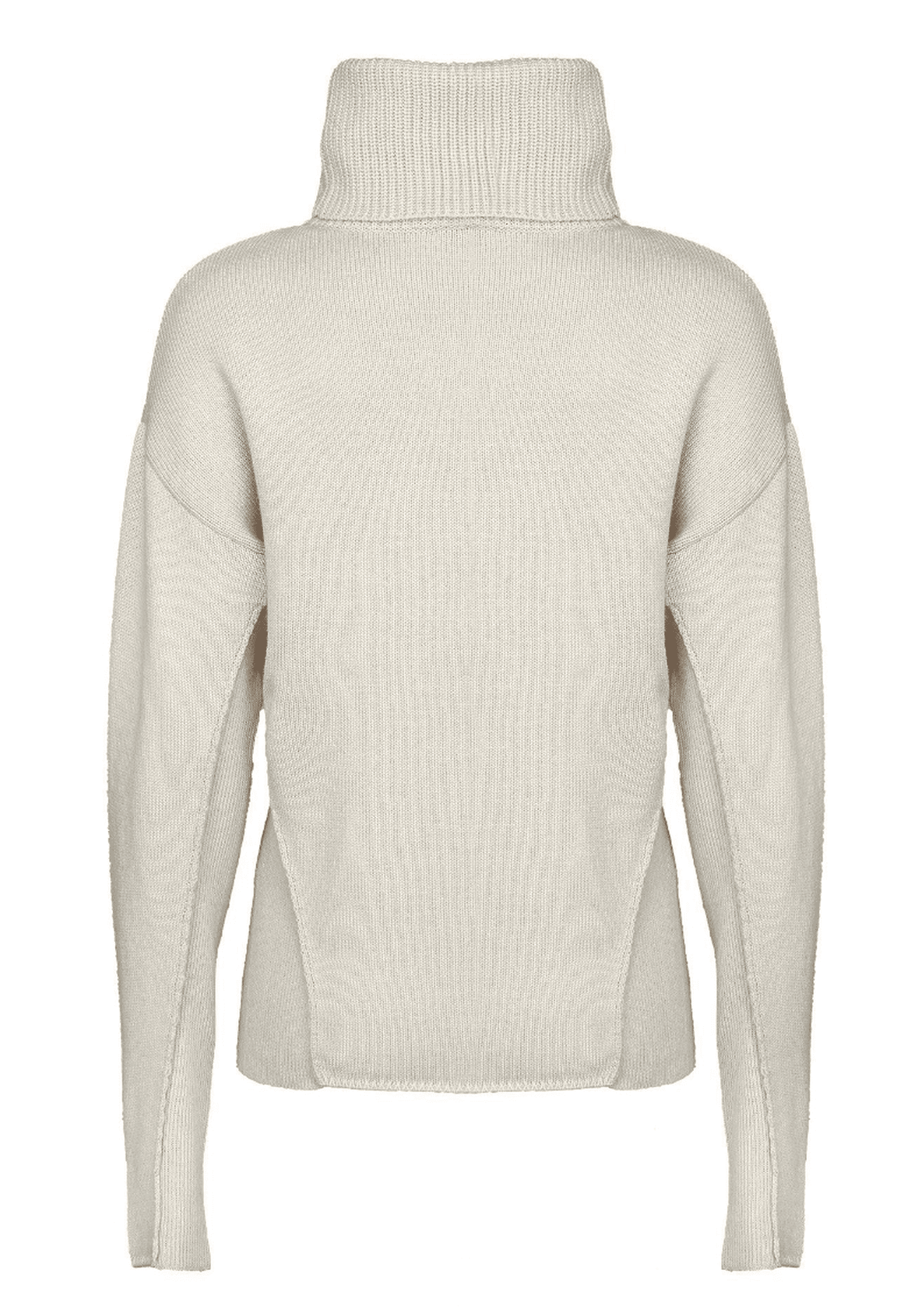 Thick, Premium Wool & Cashmere Roll Neck Jumper