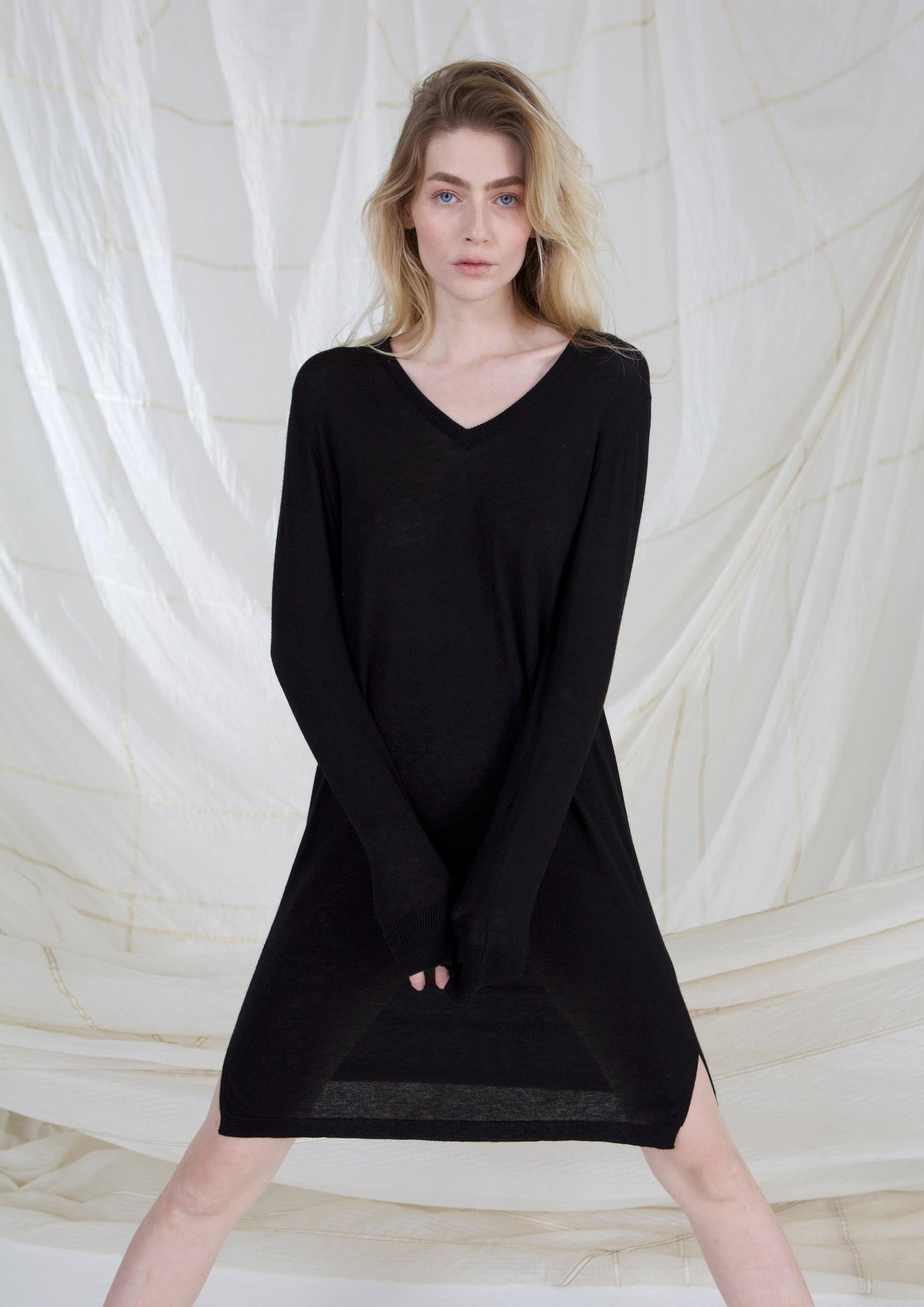 Super Soft Silk & Cashmere Dress